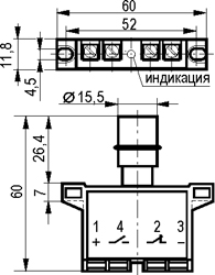 Габариты ISB T3P-32P-5-LZ